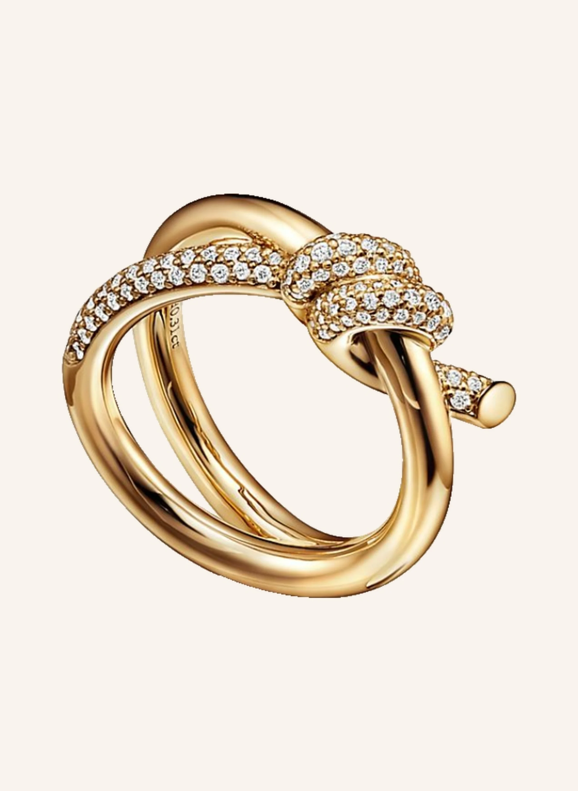 TIFFANY & Co. Tiffany Knot RING aus 18 Karat Gelbgold
