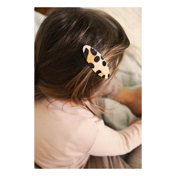 Gentil Coquelicot Barettes Camel & Léo - Set de 2