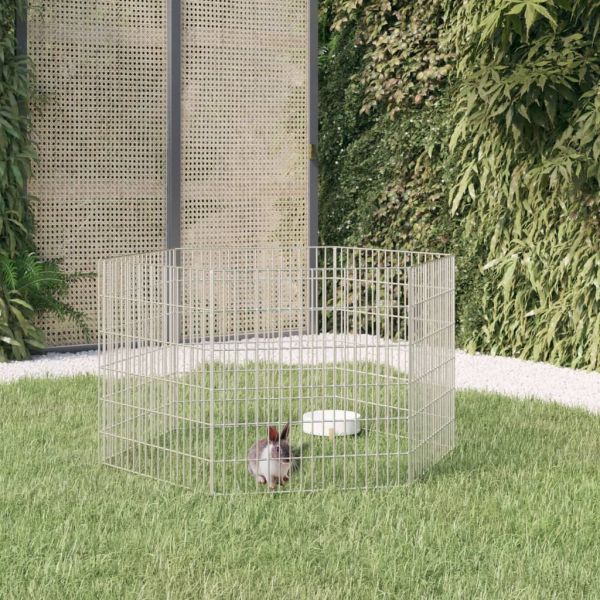 Coelheira de 6 Painéis 54x60 cm Ferro Galvanizado - 171573 - 171573