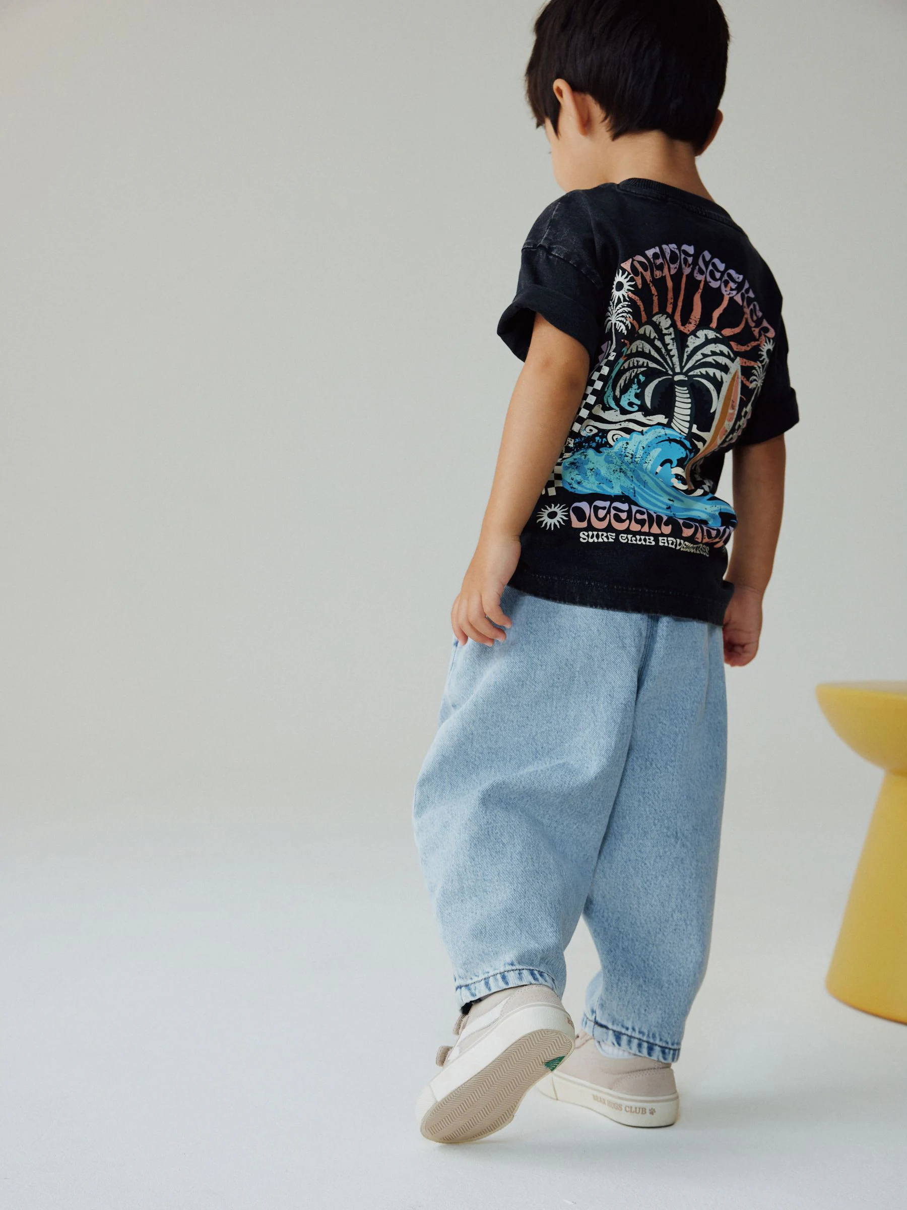 Lichtblauw - Barrel jeans (3mnd -7jr)