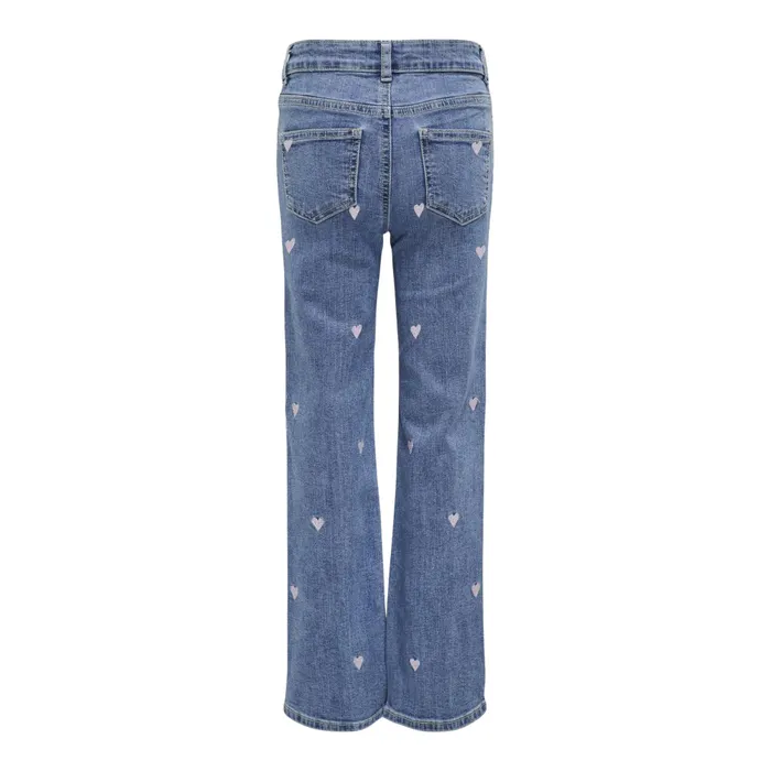 Kids Only Juicy Wide Leg Heart Jeans Junior