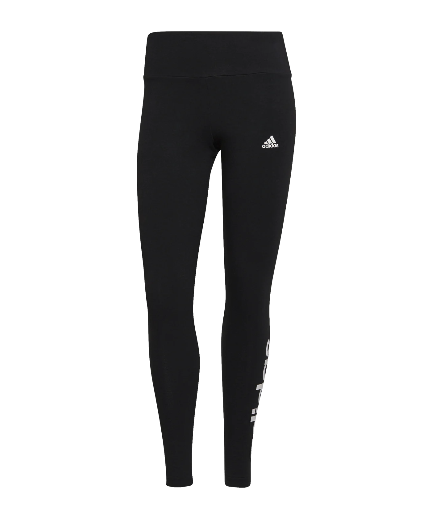 adidas Ess High Waist Leggings Damen Schwarz SG Sondergrössen