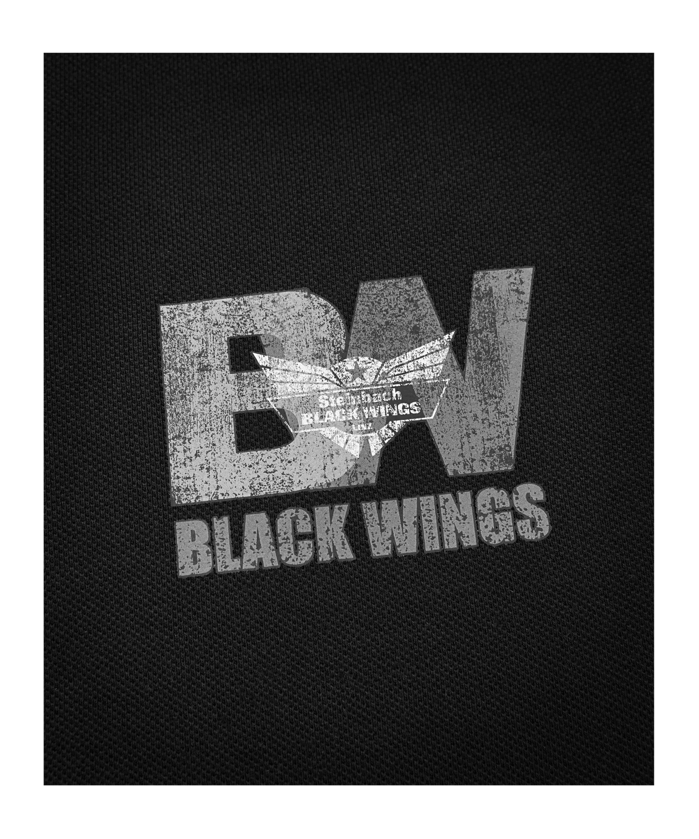 Black Wings Classic Poloshirt Schwarz