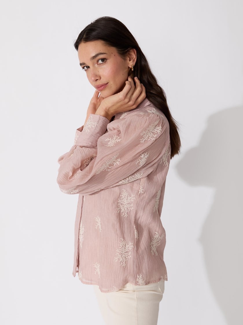 Sandrine bluse Pale Mauve