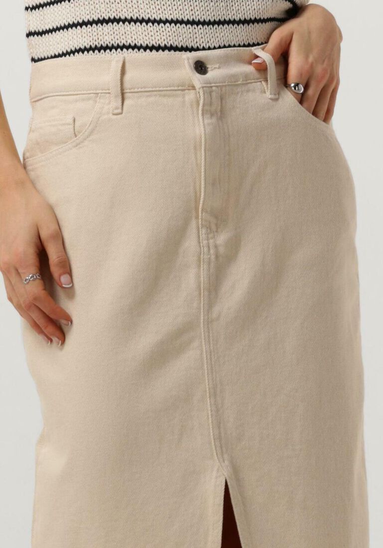 BY-BAR ecru by-bar midirok elba twill skirt