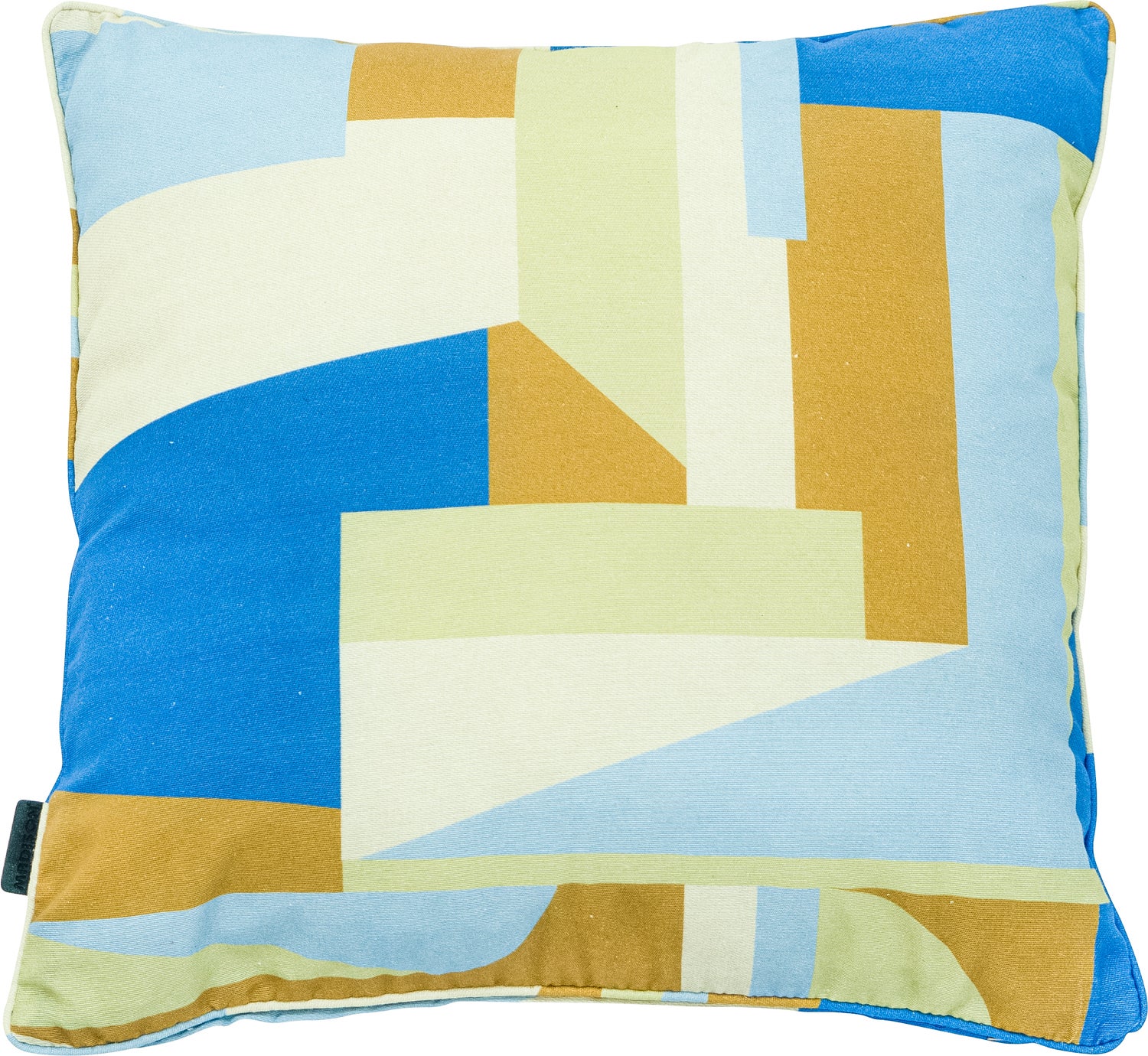Madison sierkussen Patch blauw 50 x 50 cm