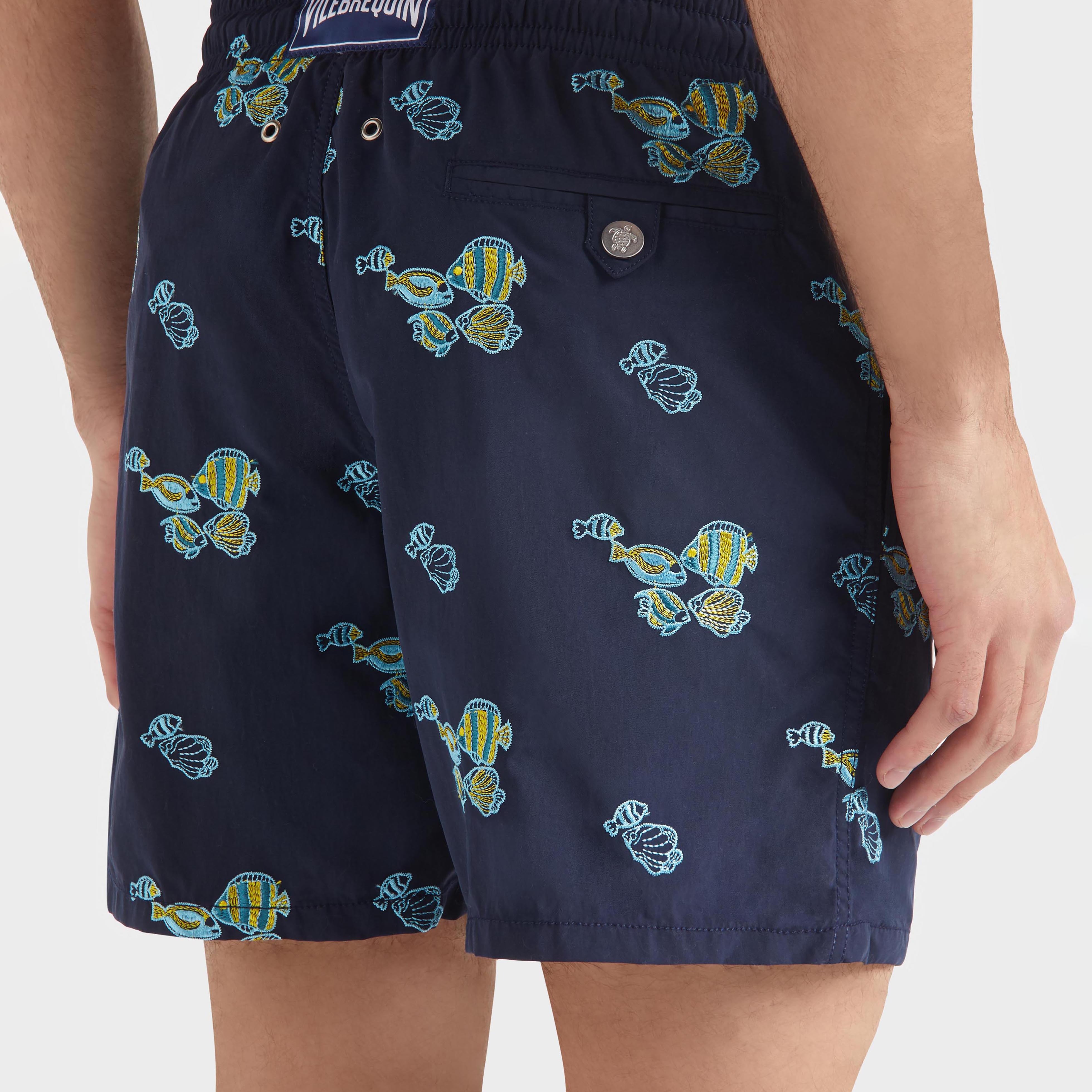 Maillot de bain homme brodé Fishy Vibes - Edition Limitée
