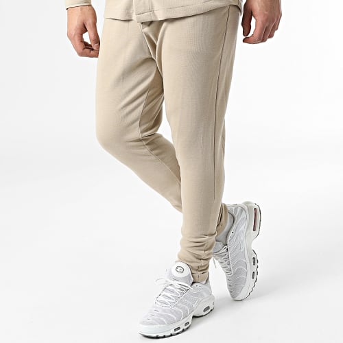 Ensemble Surchemise Et Pantalon Jogging LL610 Beige