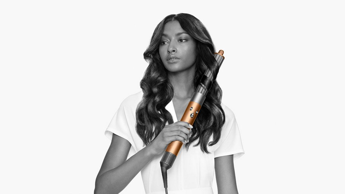Airwrap Complete Long Multi Haarstyler HS05 mit 6 Aufsätzen (395915-01) - Blau / Kupfer
