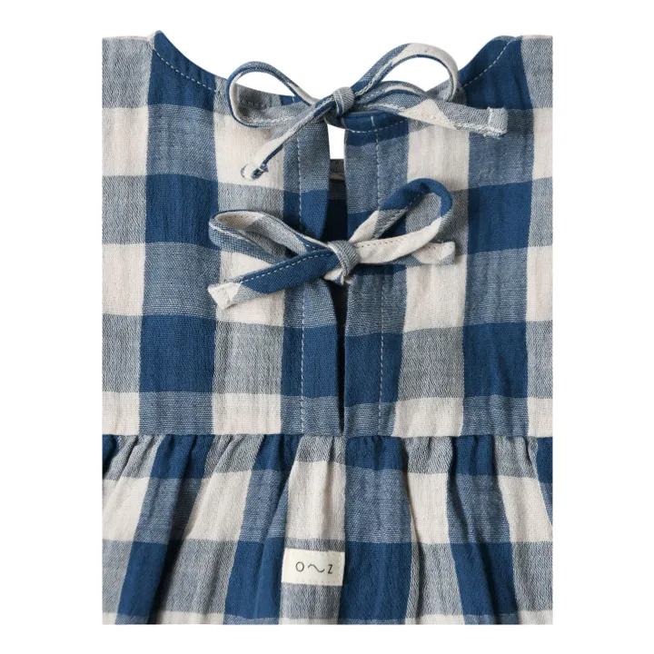 Organic Zoo Robe Bella Vichy | Bleu