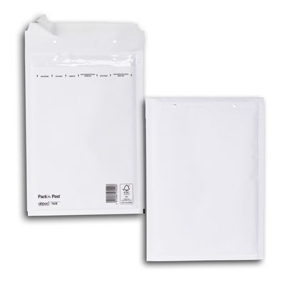 GPV Pack'n Post - 10 Pochettes bulles - 200 x 275 mm - bande de protection