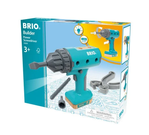 BRIO -Builder, Power Screwdriver - (34600)