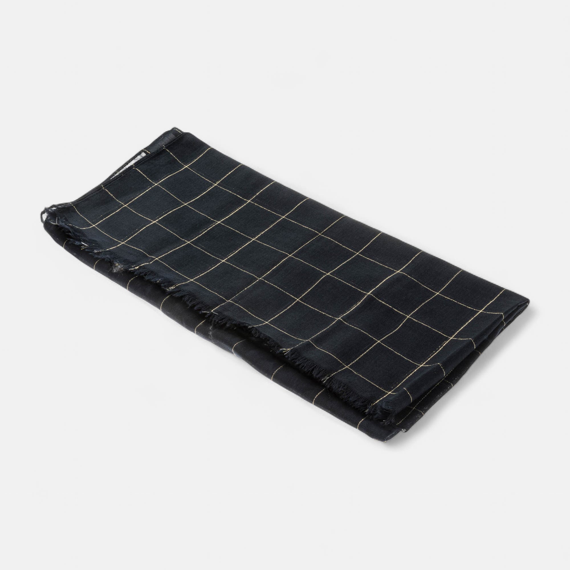 Foulard bleu marine
