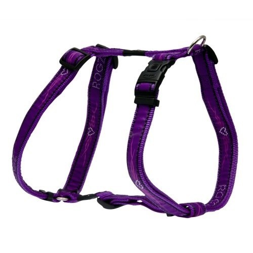 Colete de nylon para resposta armada para cães, roxo