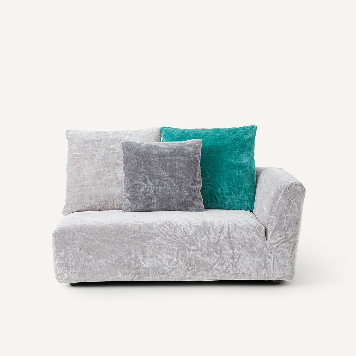 OTTO STUDIO PARA AM.PM<br>Meia poltrona em veludo viscose, Chill