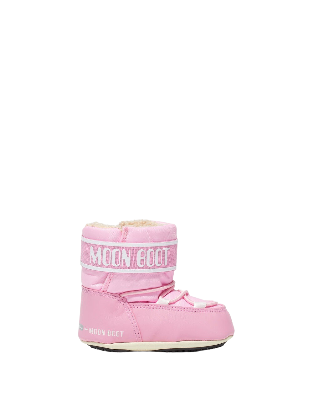 MOON BOOT  Crib Nylon børnestøvle - Light Pink