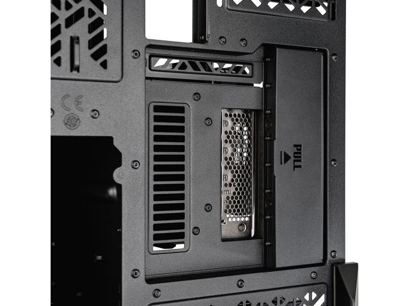 Cooler Master PC-Gehäuse HAF 700 EVO Schwarz Vielseitig einsetzbarer Big-Tower mit Sichtfenster
