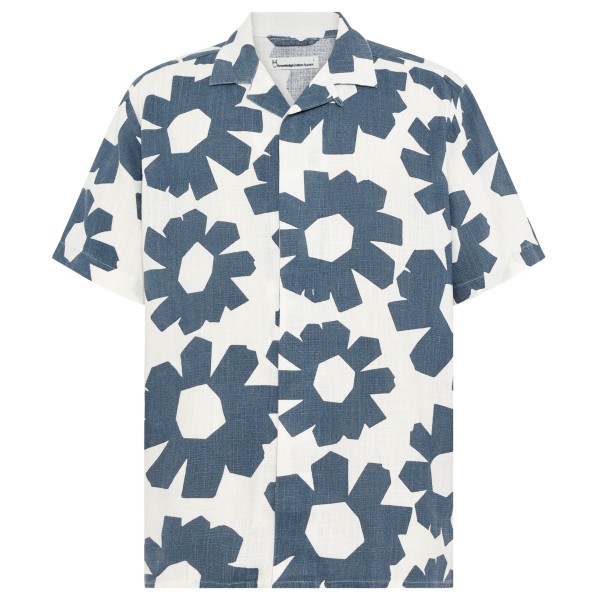 KnowledgeCotton Apparel - Linen-Mix Printed Shirt - Chemise