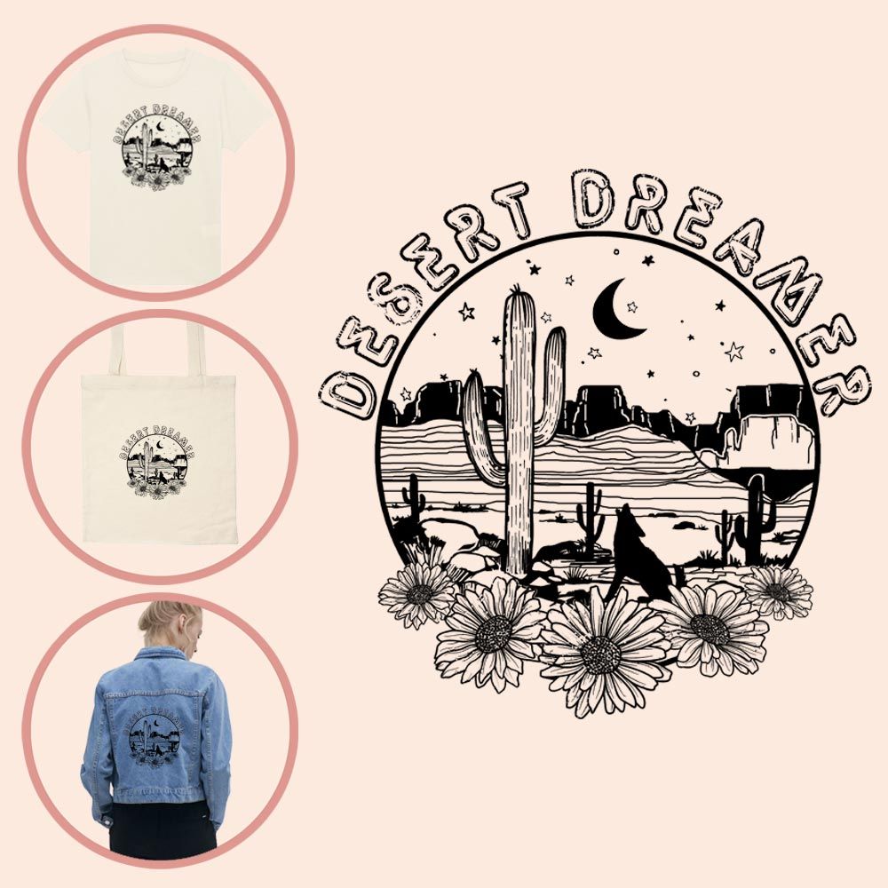 Kleding transfer Desert Dreamer