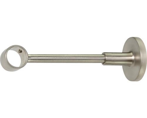 Enkelsporige draaddrager voor Rivoli, RVS-look, Ø 20 mm, 14 cm lang