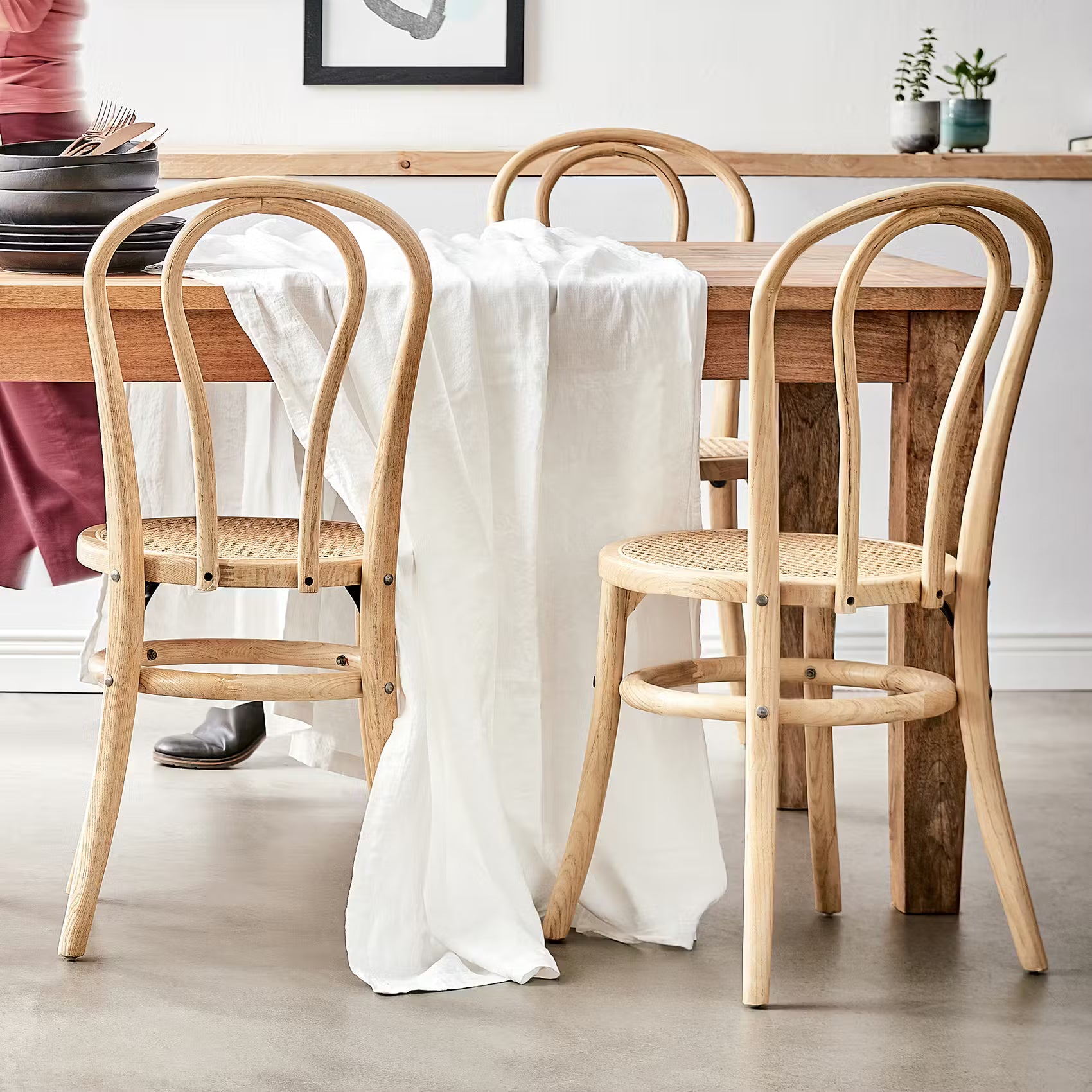WIENER MELANGE Stuhl 2er-Set