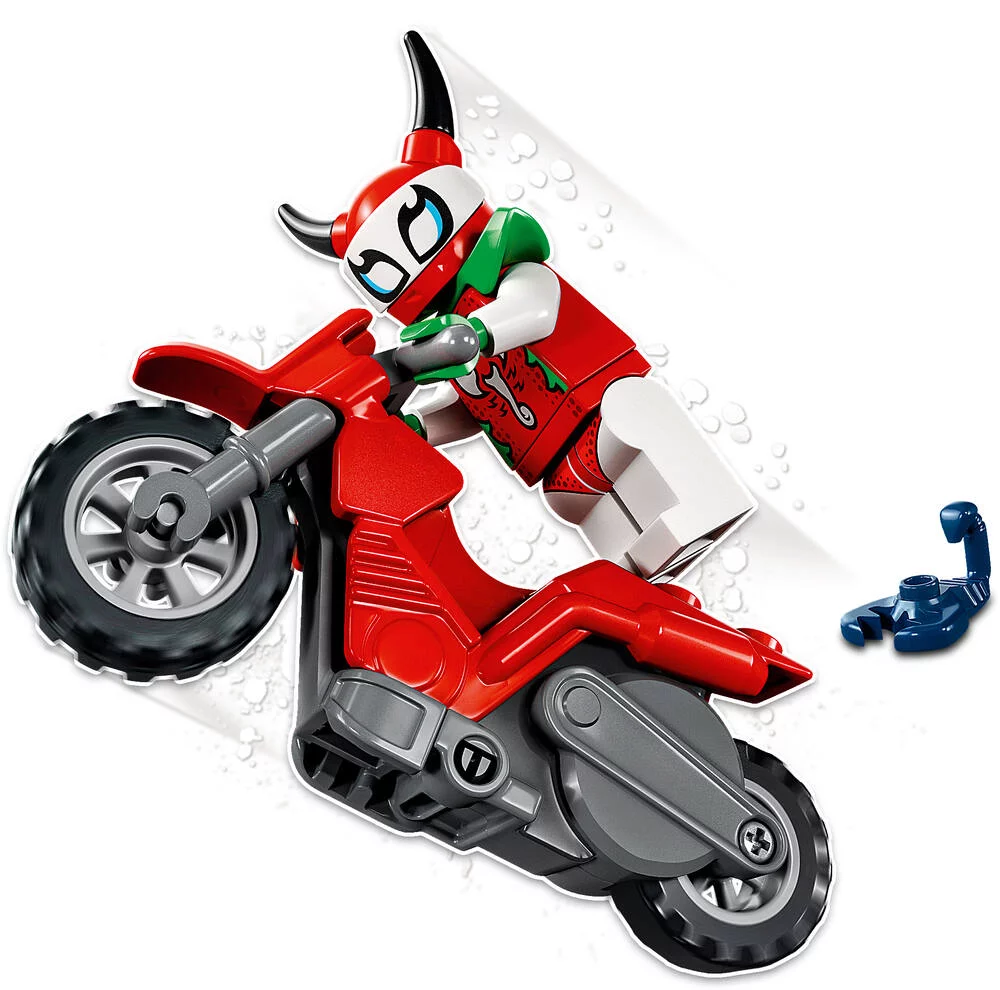 LEGO®CITY 60332 - LA MOTO DE CASCADE DU SCORPION TEMERAIRE