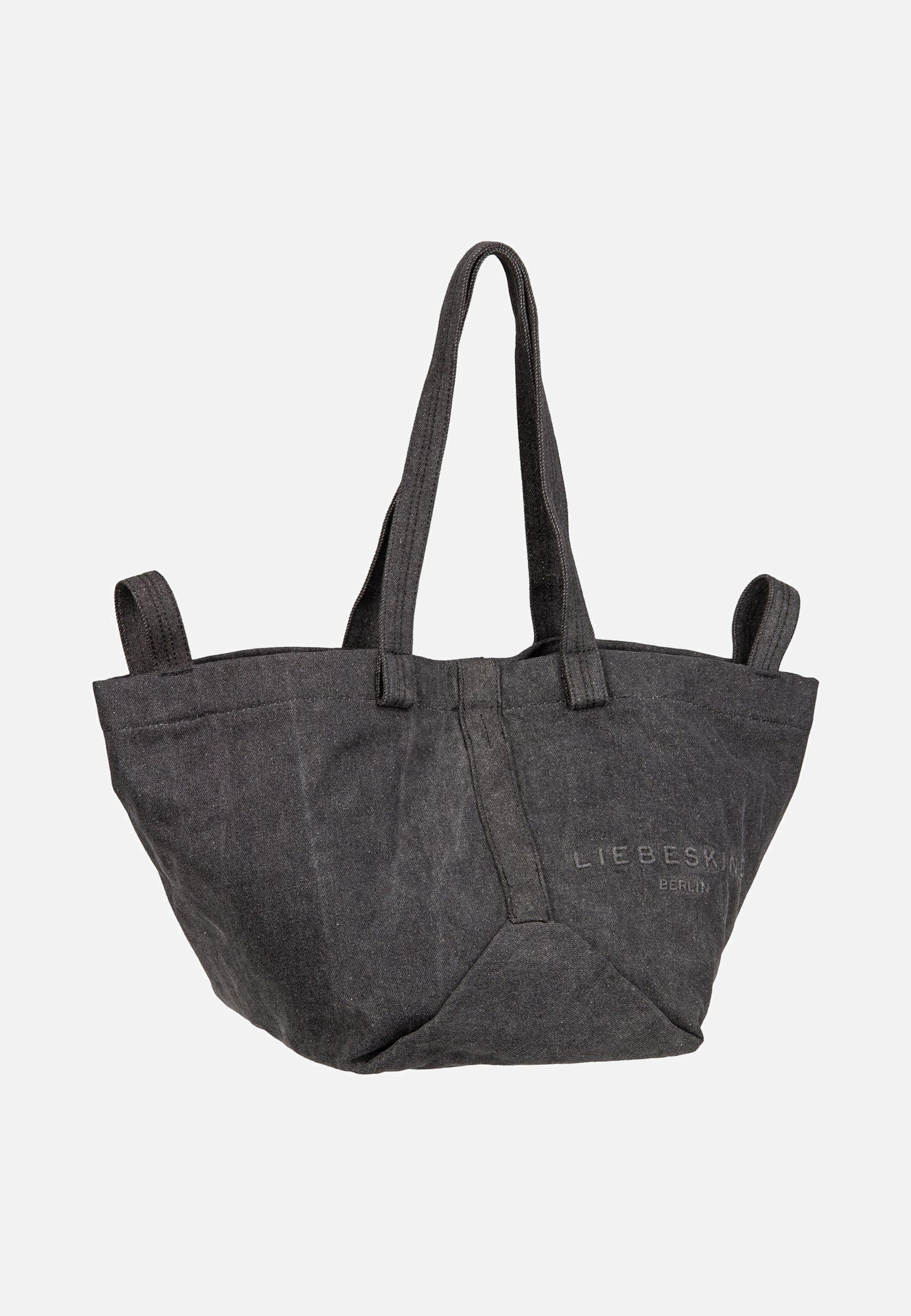 Elvira M Denim Black - Shopper