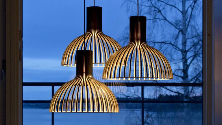 Secto Design Victo Small 4251 hanglamp Ø45 wit