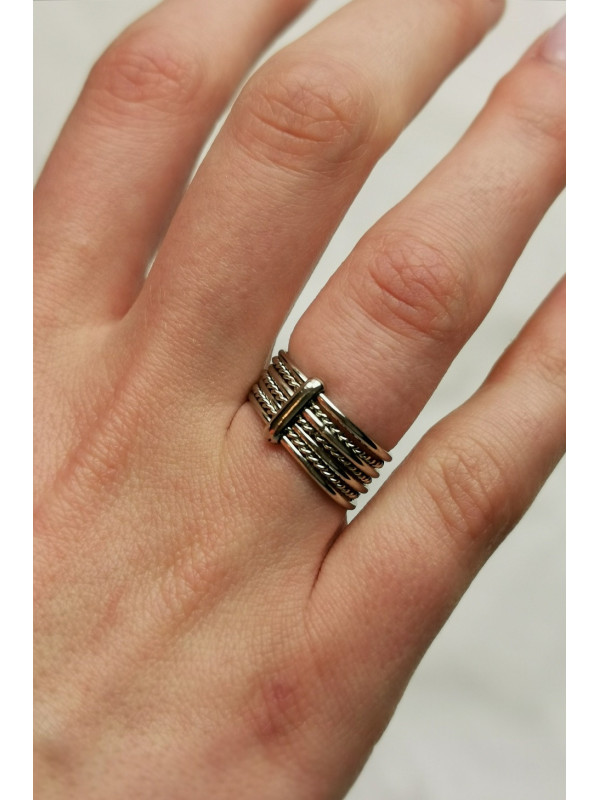 Bague argentée - Mile Mila