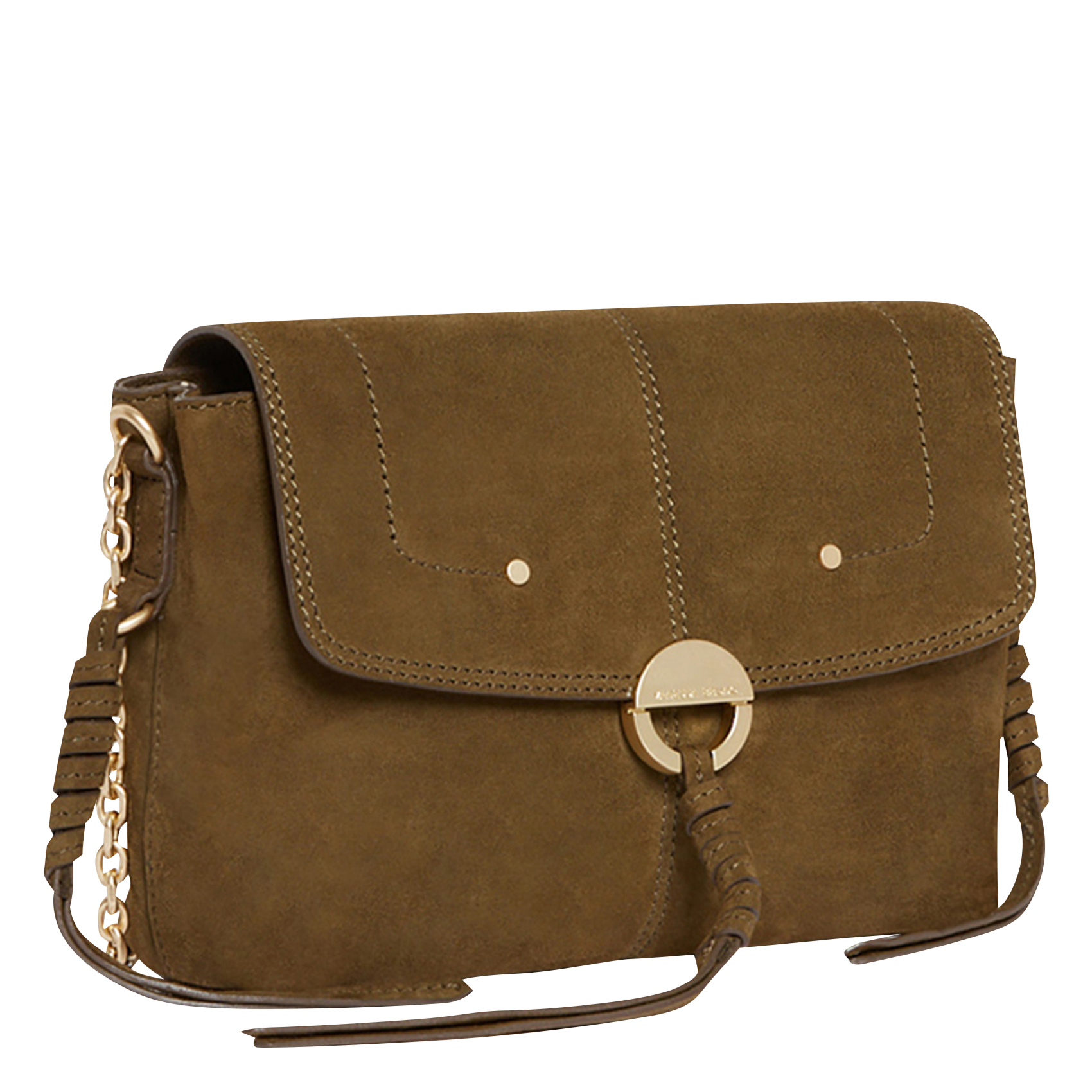 OTHILIA - Sac bandoulière en cuir| Vert