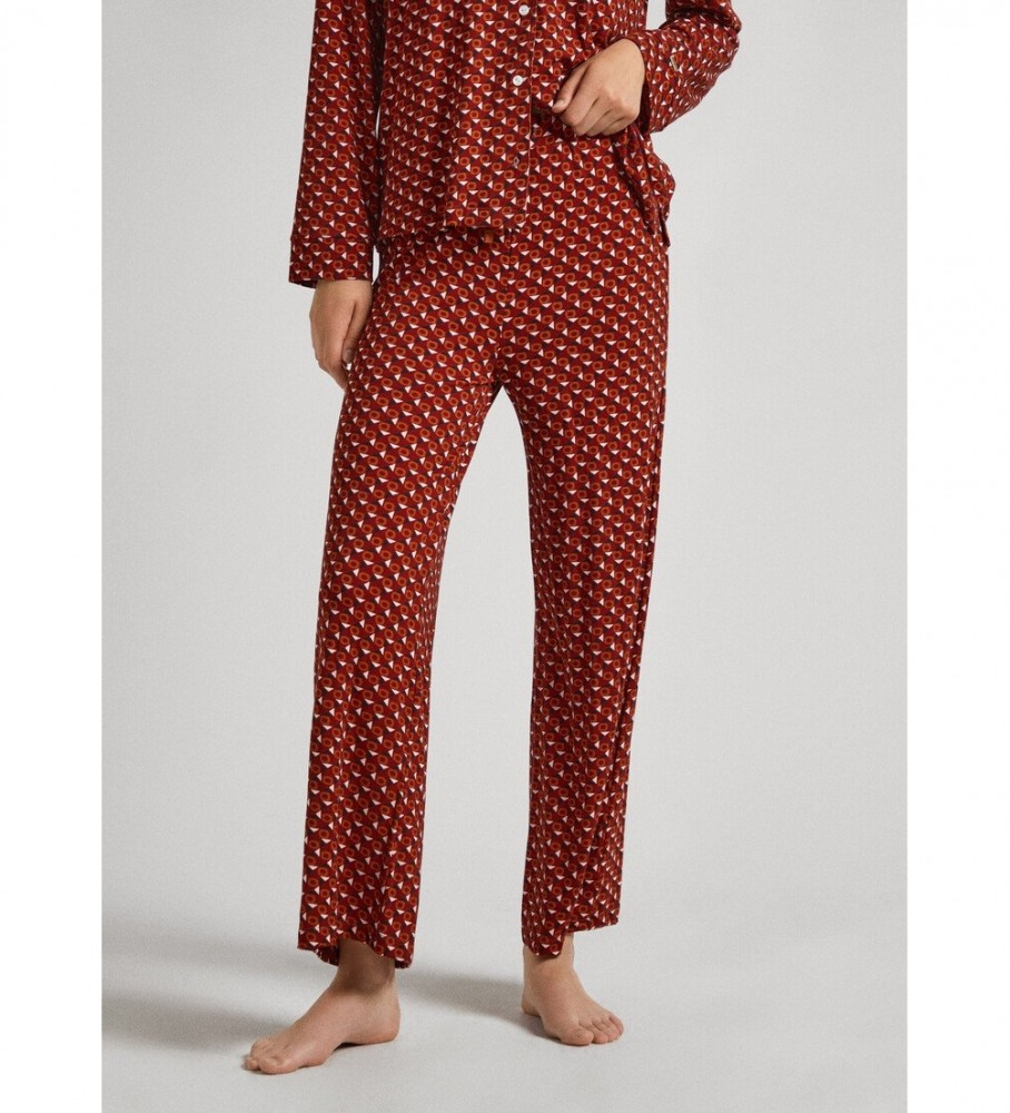 Conjunto de pijama vermelho Pepe Jeans