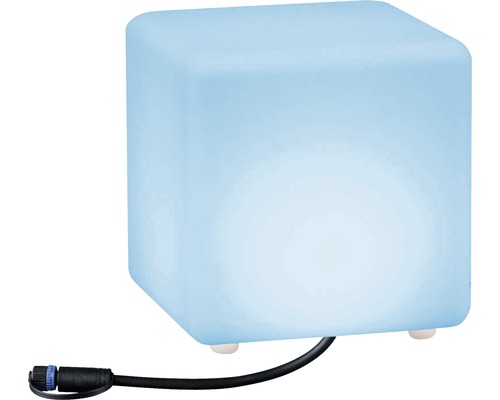 Paulmann Plug & Shine ZigBee RGBW IP65 2.8W 110 lm Cube wit 230/24 V - Compatibel met SMART HOME van hornbach