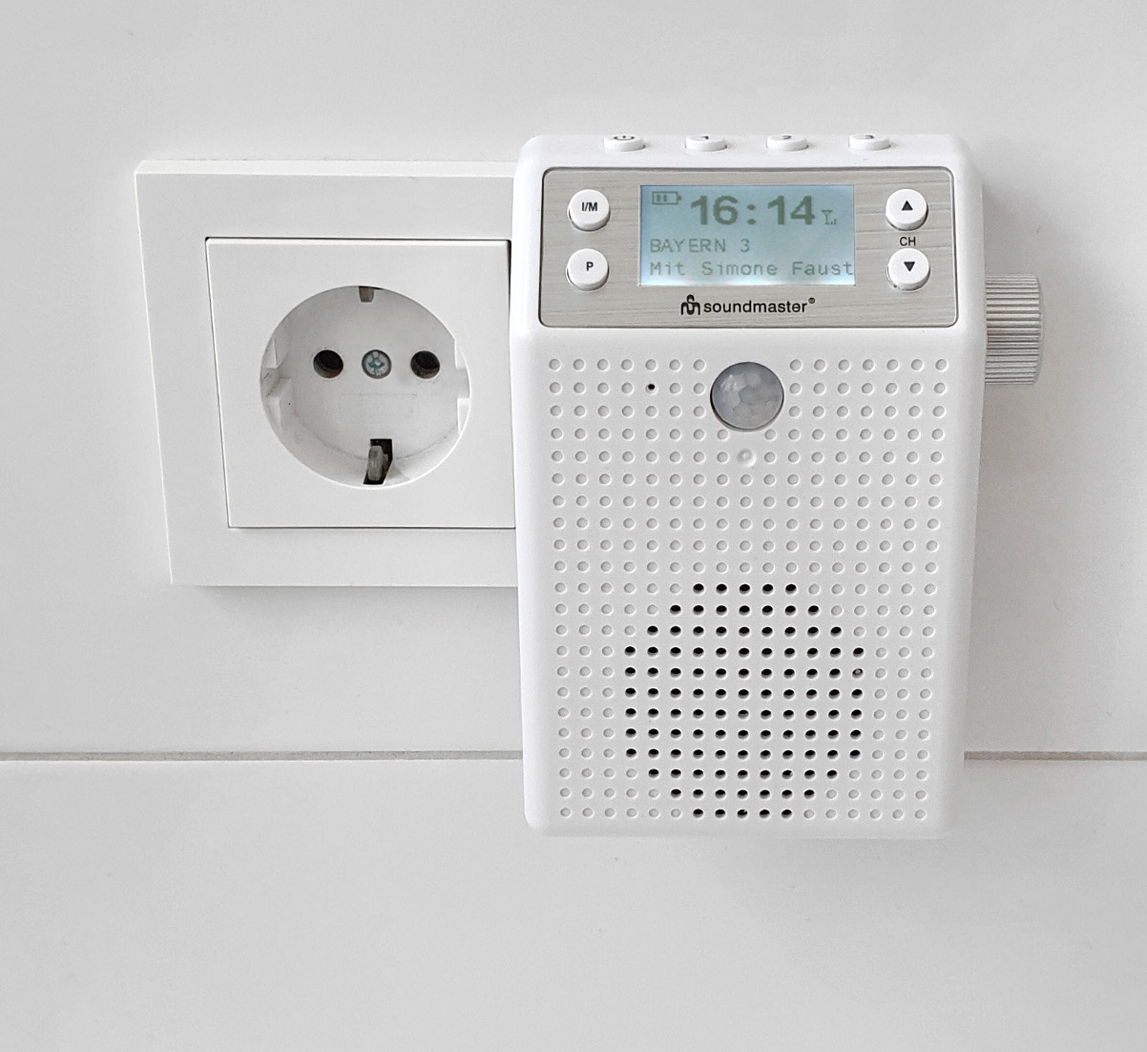 Soundmaster DAB60WE DAB+/UKW Steckdosenradio