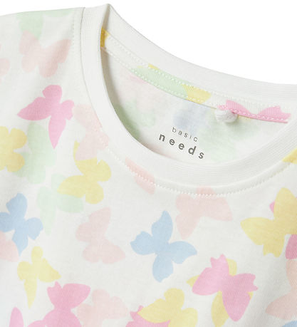 Name It T-Shirt - NmfVigga - Bright White/Fliegen