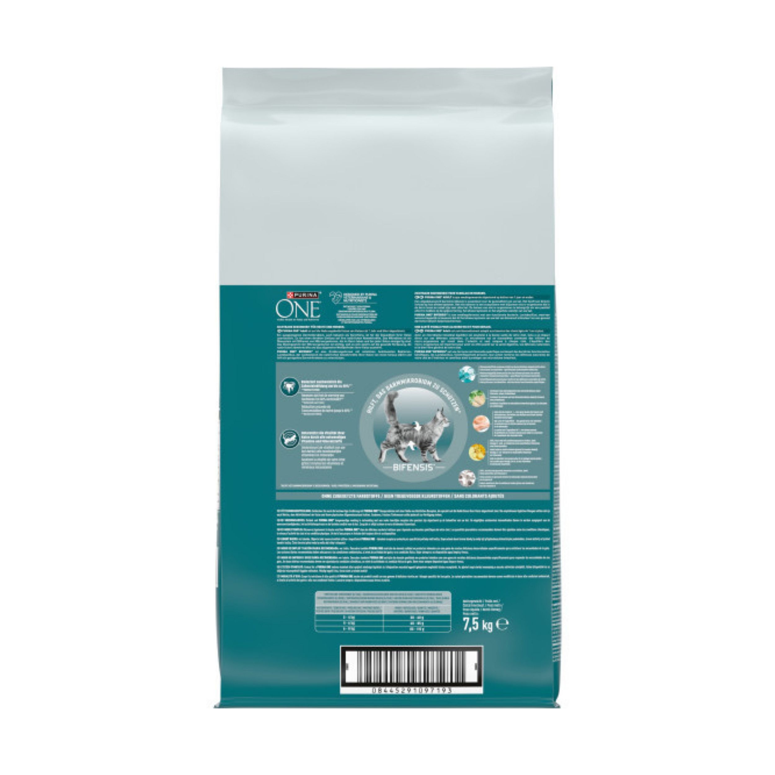 Purina One Adult Kat | 7,5 kg kip & volkoren granen  | 15837.2