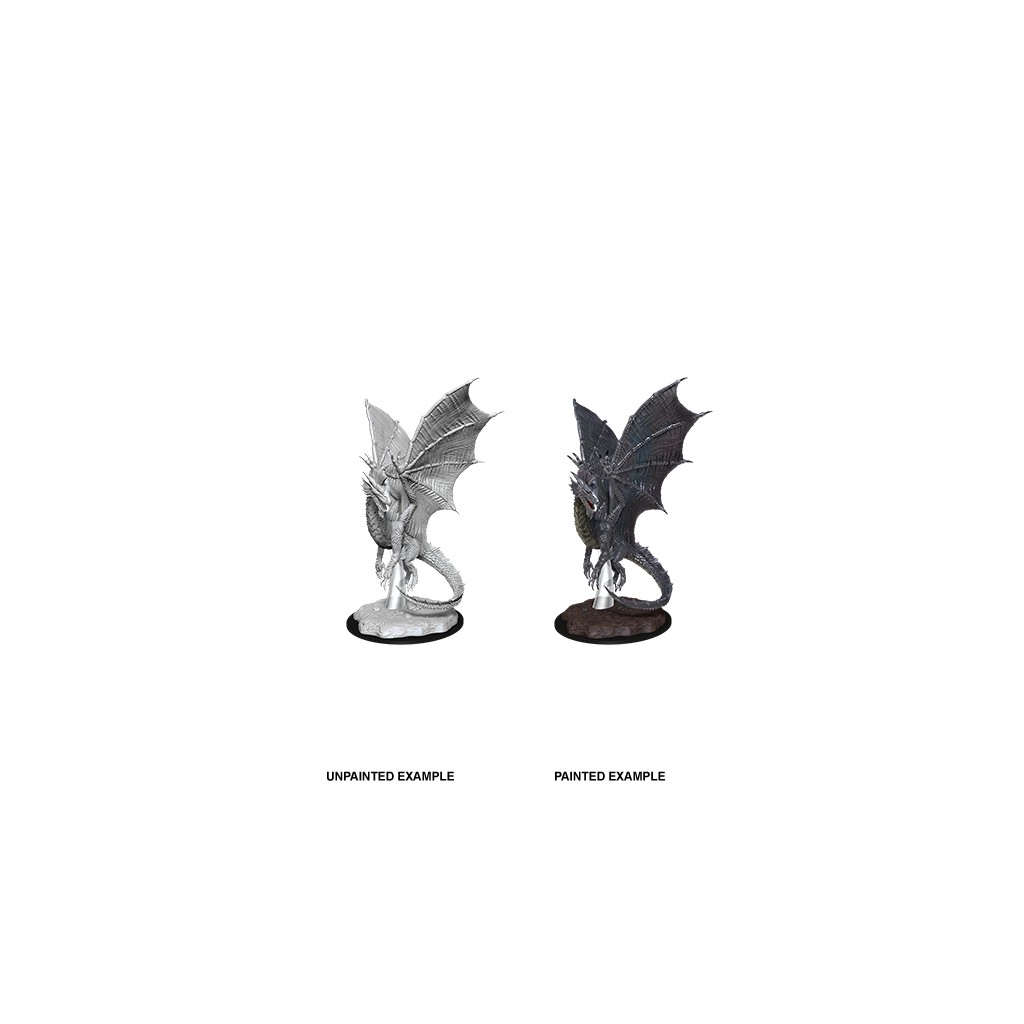 D&D Nolzur's Marvelous Unpainted Miniatures: Young Silver Dragon