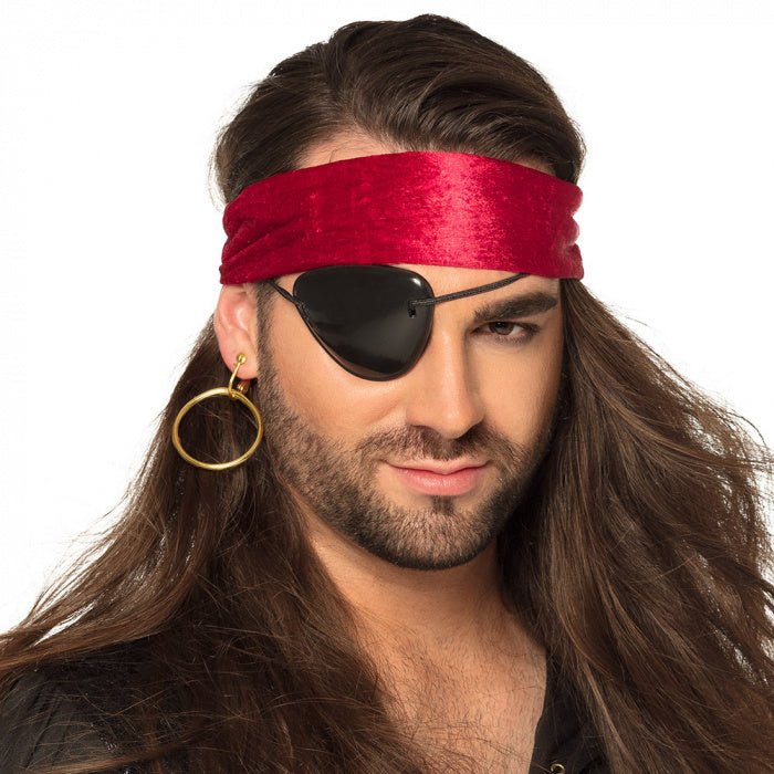Piraten Ooglapje en Oorbel