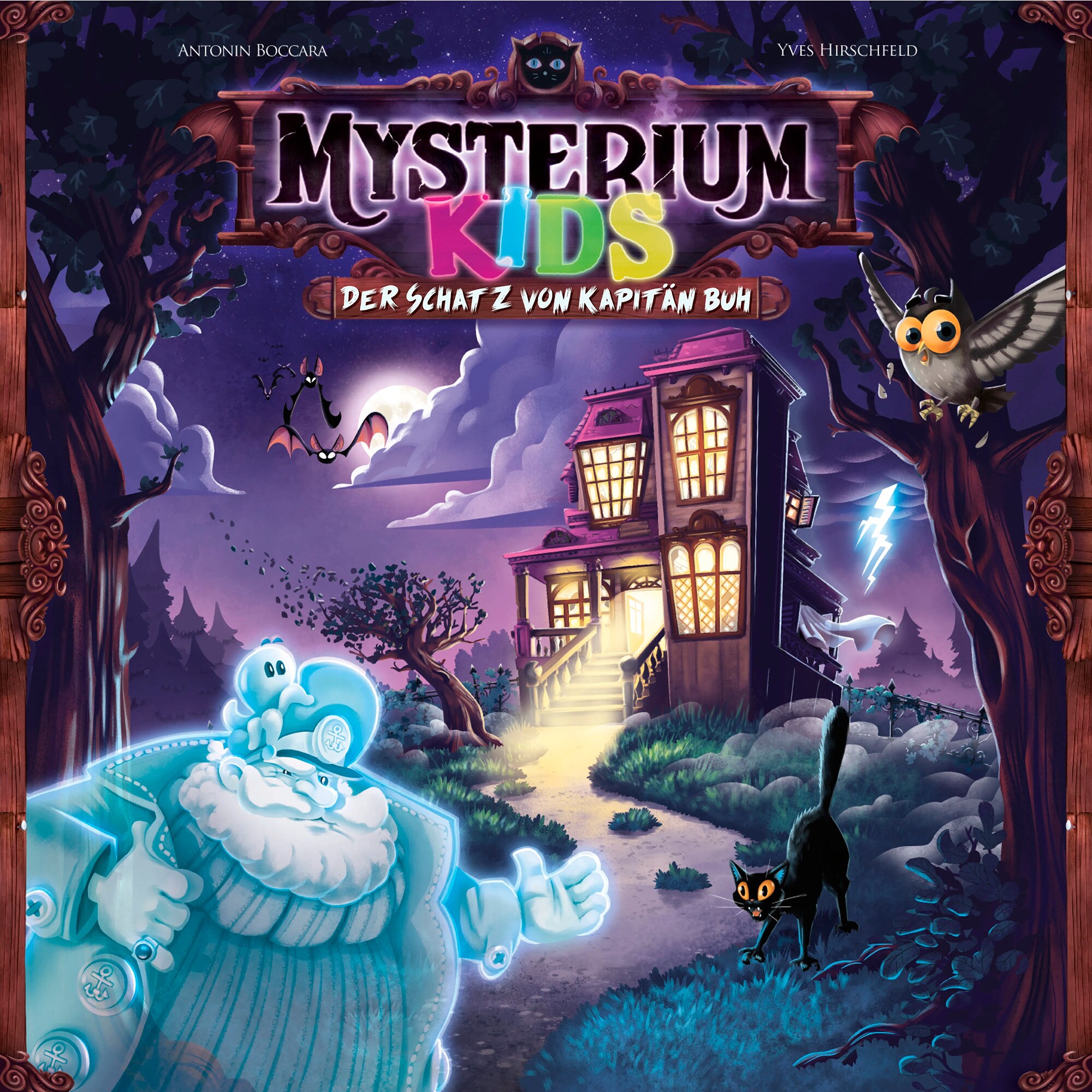 Asmodee Brettspiel Mysterium Kids: Der Schatz von Kapitän Buh