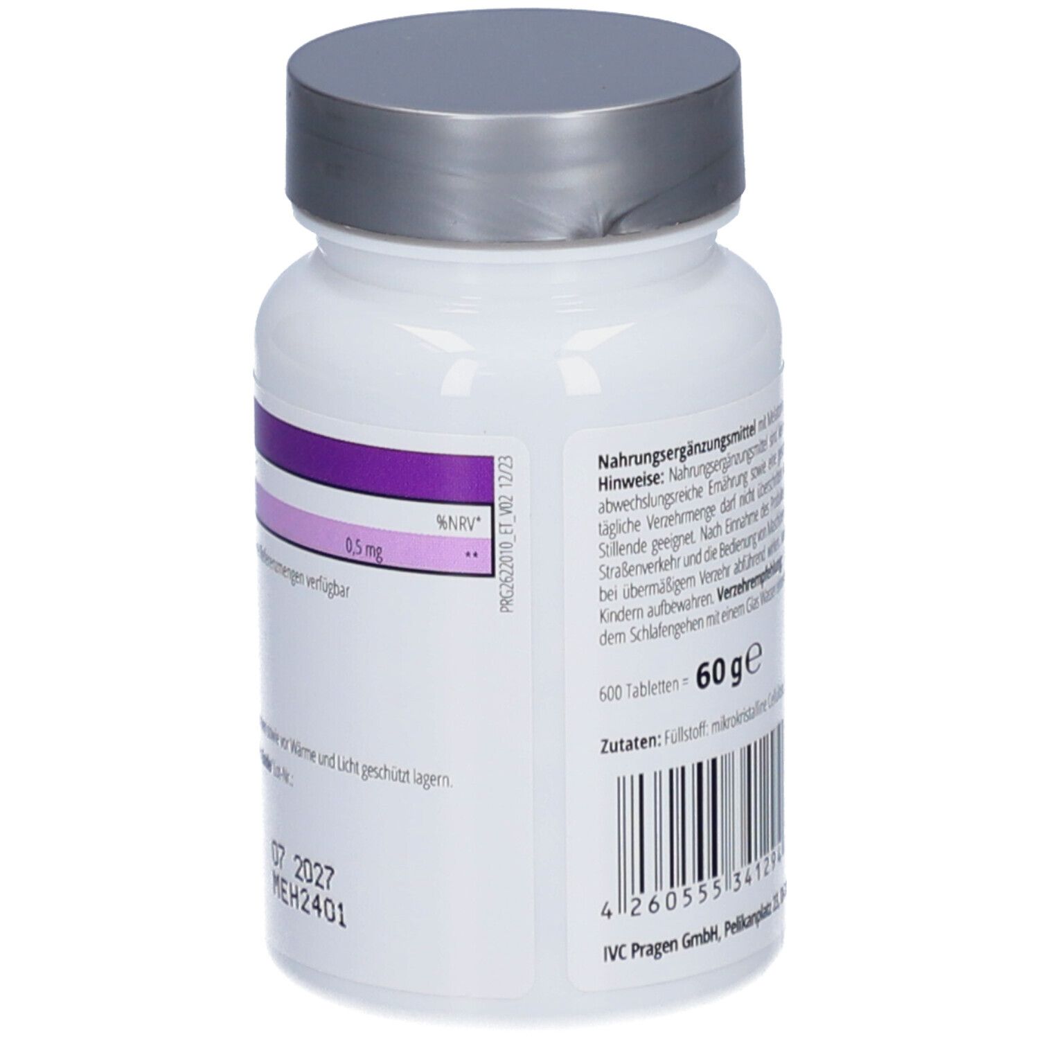 CYB MELATONIN 0,5 mg vegan Tabletten
