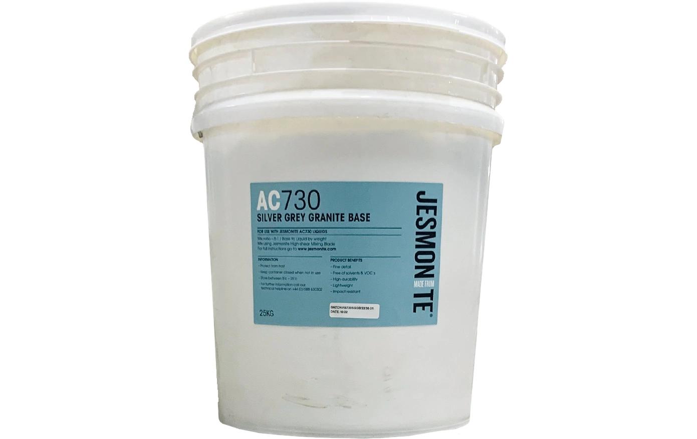 Modelliermasse Zementbasis Pulver AC 730, 25 kg, Granit<br>Material für die Herstellung von Giessformen