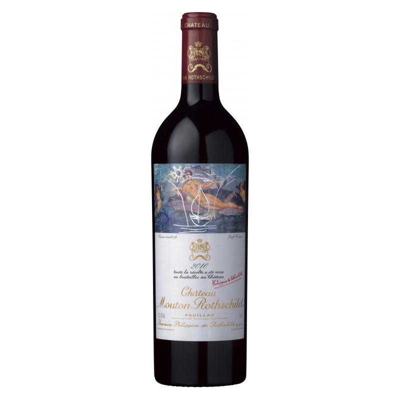 Château MOUTON ROTHSCHILD 2010 - Pauillac - 1er Cru Classé - par Caisse bois de 3 bouteilles 75 cl