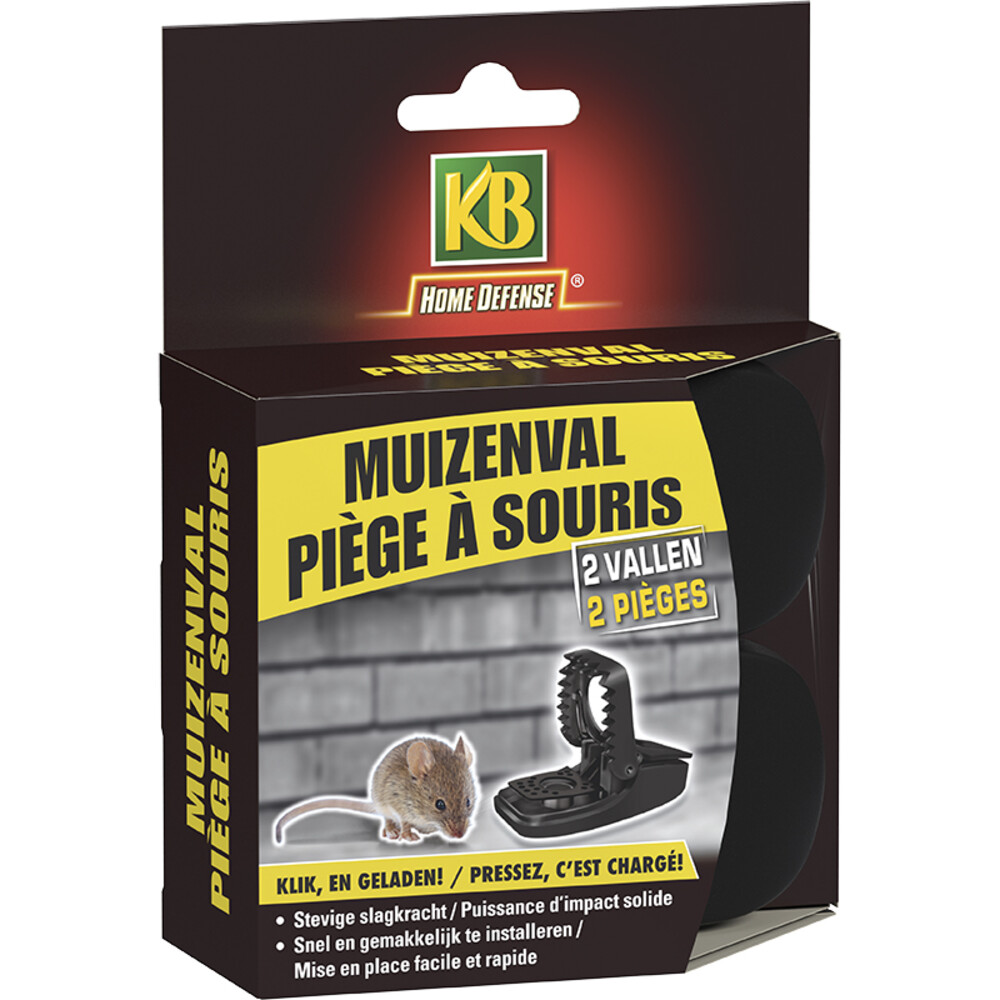 KB Home Defense Muizenval Kunststof2 stuks