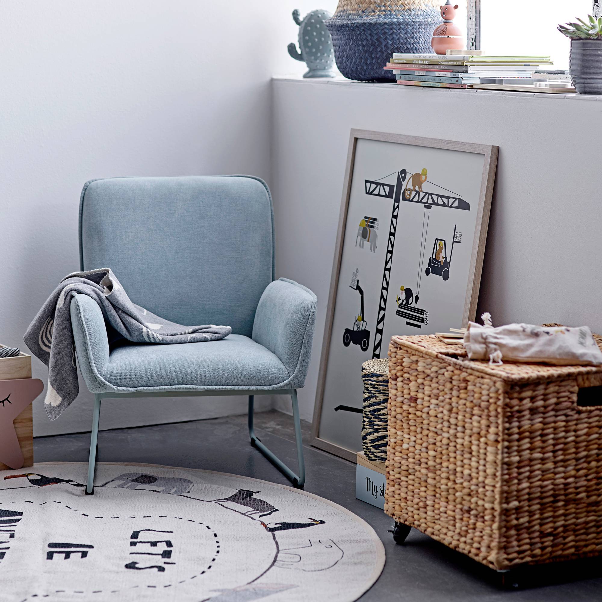 Bloomingville Mini Leopold Vloerkleed