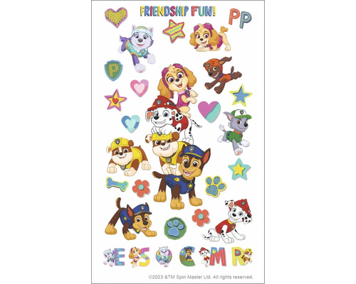 Paw Patrol kinderministickers, 31 stuks.