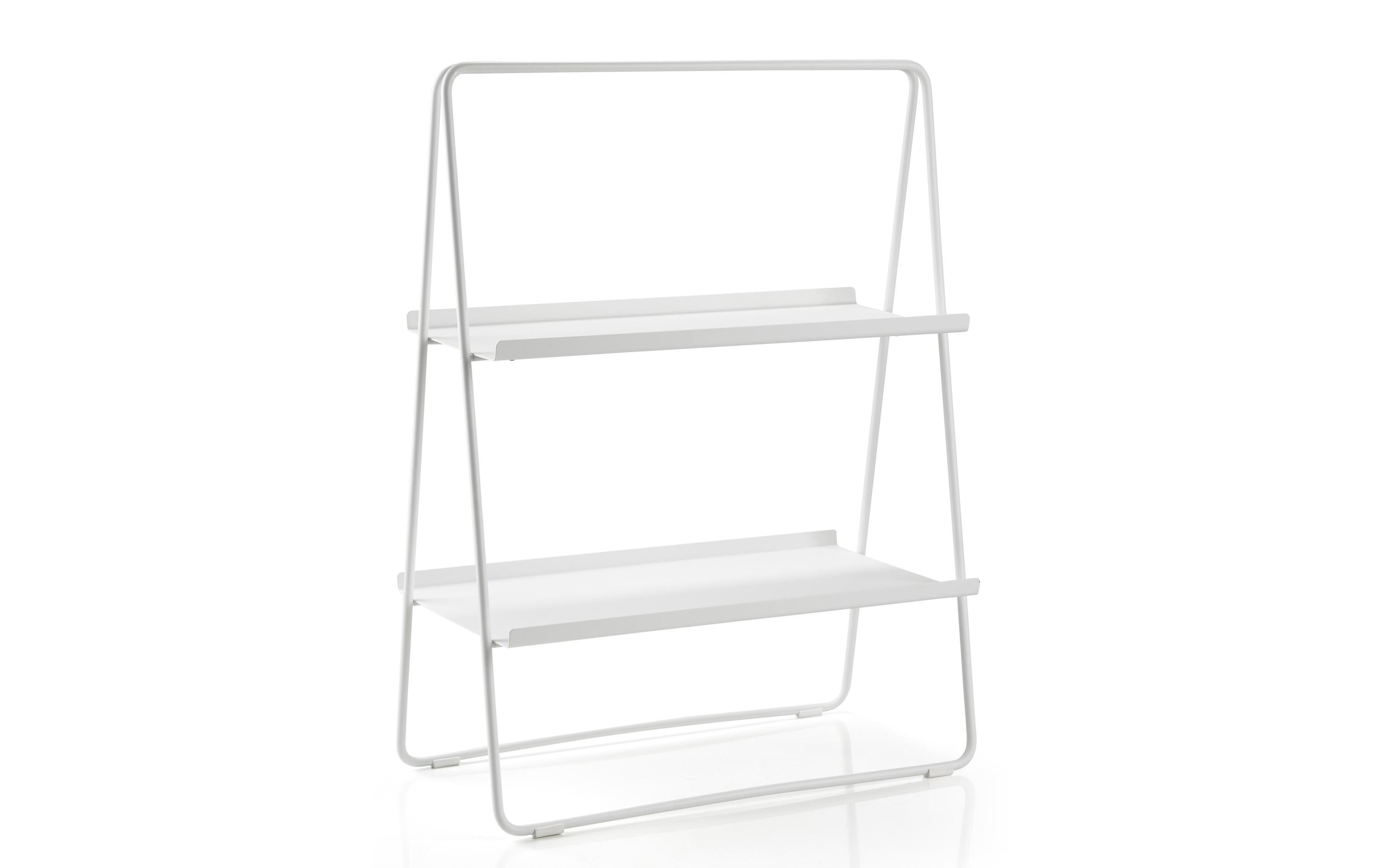 Regal A-Table Stahl, Weiss<br>Regal von Zone