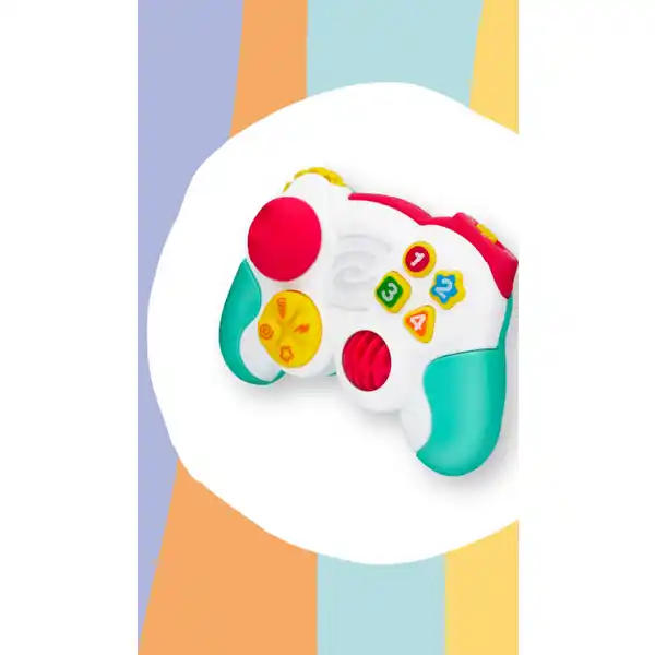 Spielzeug Controller, Lernspielzeug ab 12 Monate, interaktiver Sound, 1 Stück