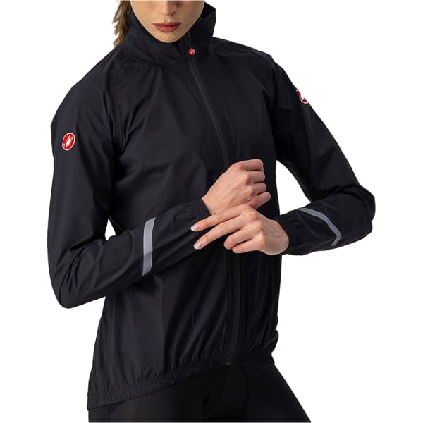 Veste vélo CASTELLI VESTE EMERGENCY 2 RAIN W LIGHT BLACK