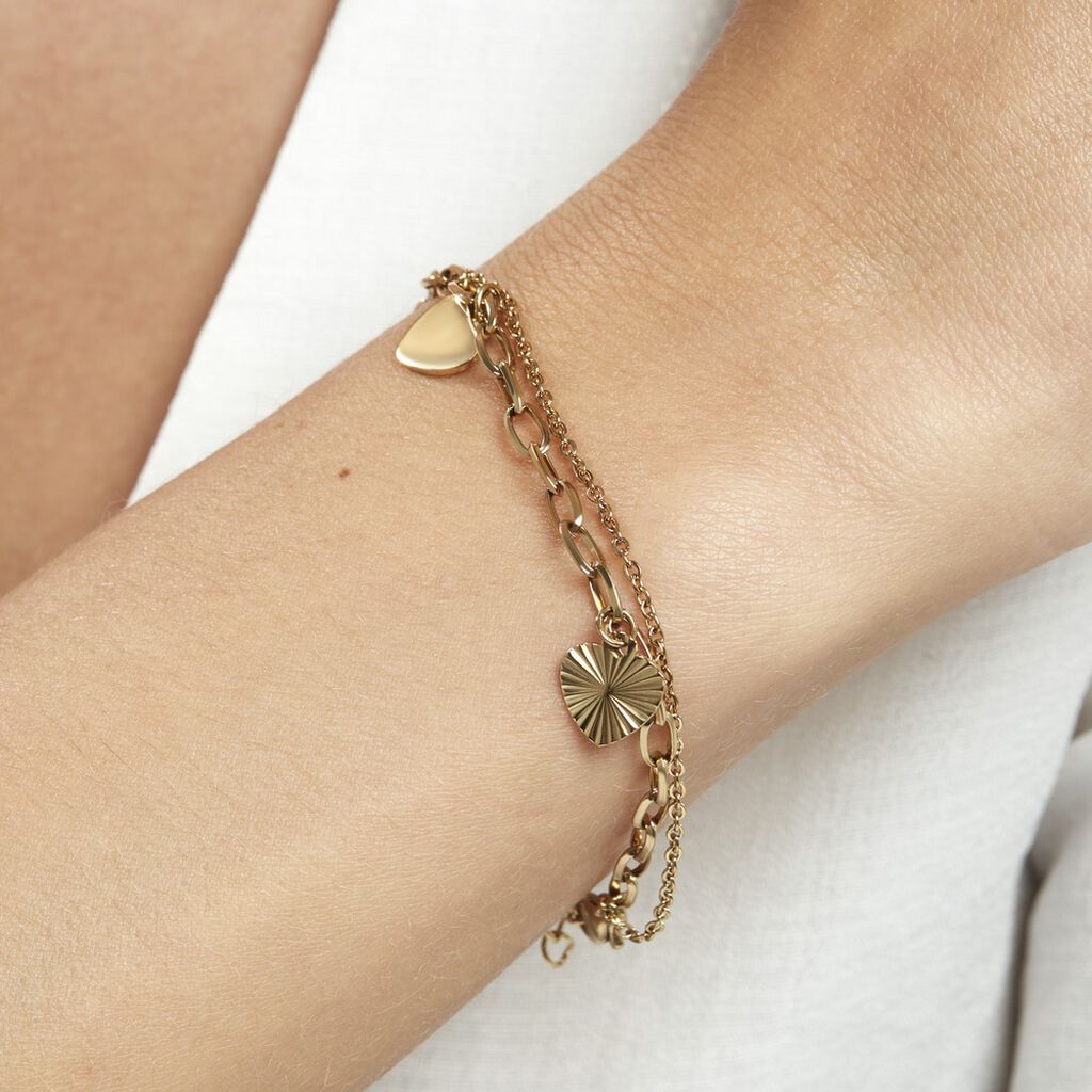 Bracelet Gayla Acier Doré