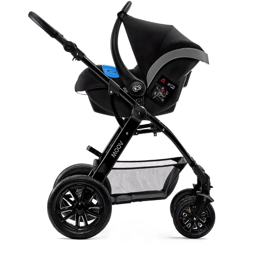 Kinderkraft Kombikinderwagen 3 in 1 Moov Black