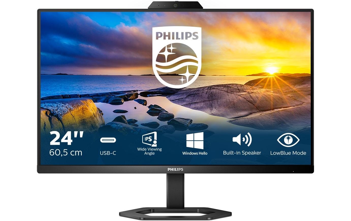 Monitor 24E1N5300HE/00 mit integrierter Webcam<br>23.8